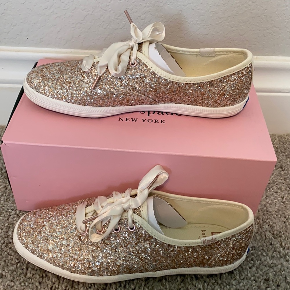 Kate Spade Keds Glitter Shoes